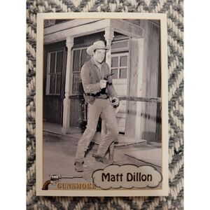 Vintage 1993 Gunsmoke Trading Card #16 Matt Dillon